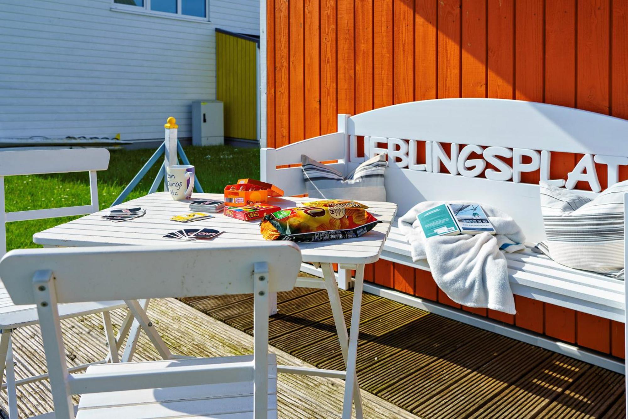 Ferienhaus Lieblingsplatz By Seeblick Ferien Oro, Direkte Wasserlage,Sauna,Kamin Olpenitz Eksteriør bilde
