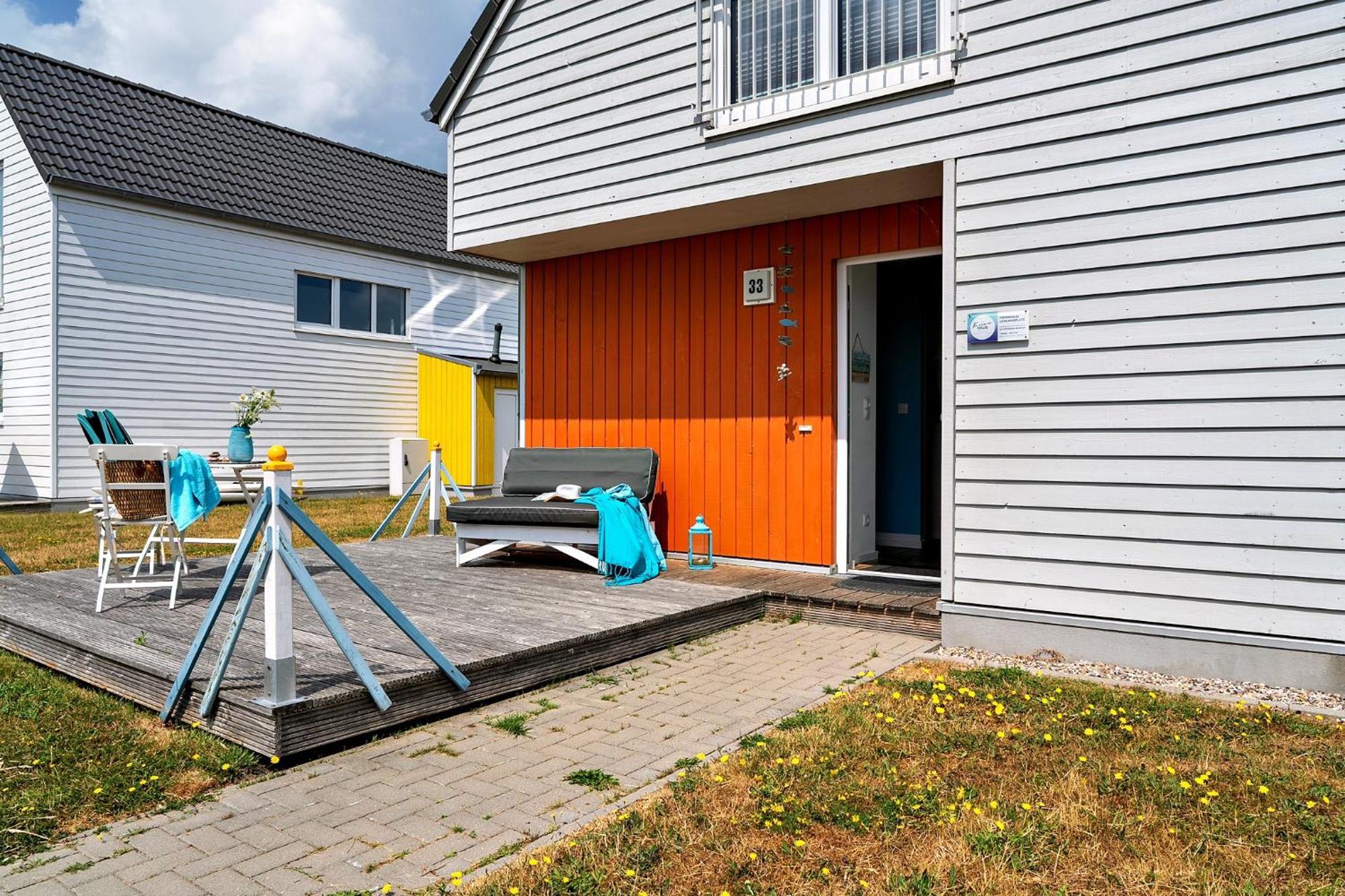 Ferienhaus Lieblingsplatz By Seeblick Ferien Oro, Direkte Wasserlage,Sauna,Kamin Olpenitz Eksteriør bilde